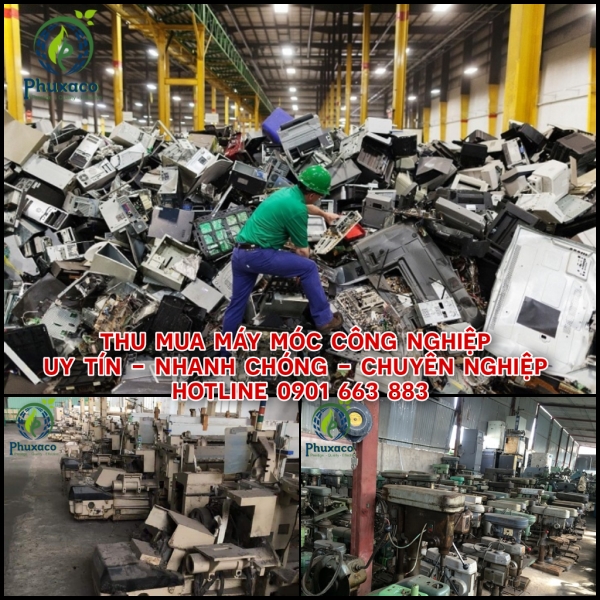 Phế liệu máy móc công nghiệp - Phế Liệu Phú Xuân - Công Ty CP Môi Trường Phú Xuân